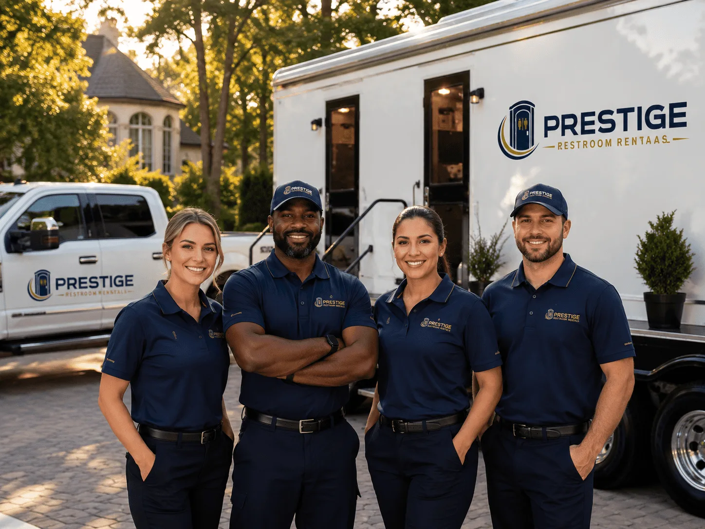 Trusted Luxury Portable Restrooms company in Onekama, MI